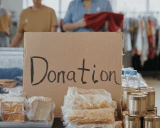 Donation box